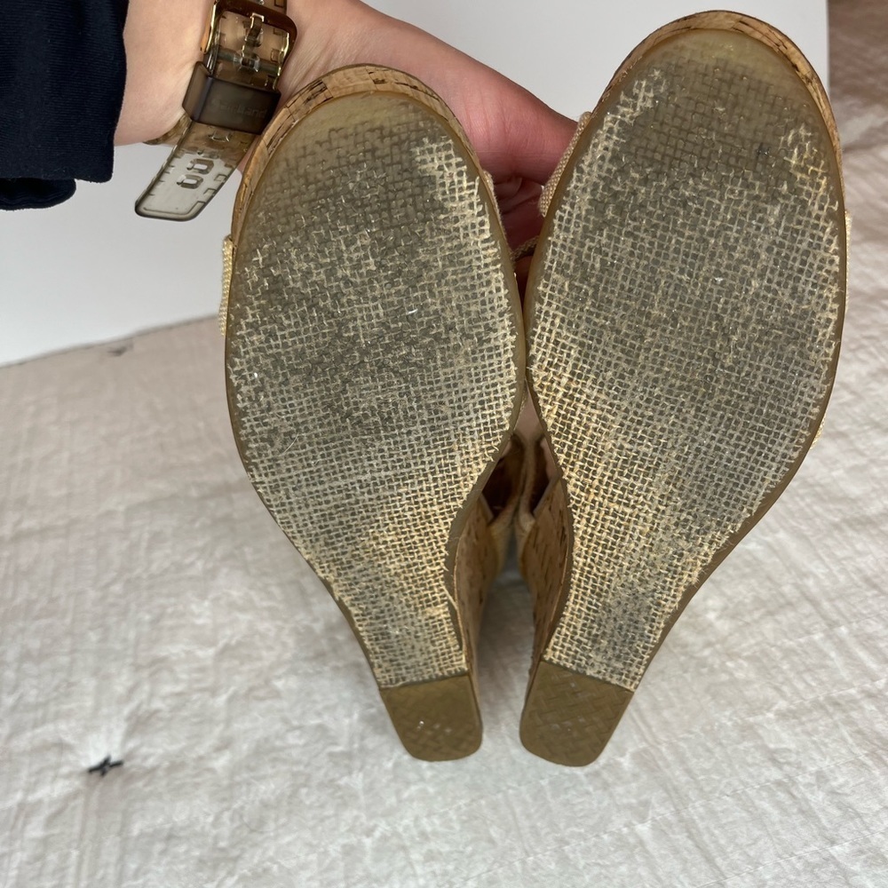 Toms Wedges Tan Size 9.5 - Picture 5 of 6